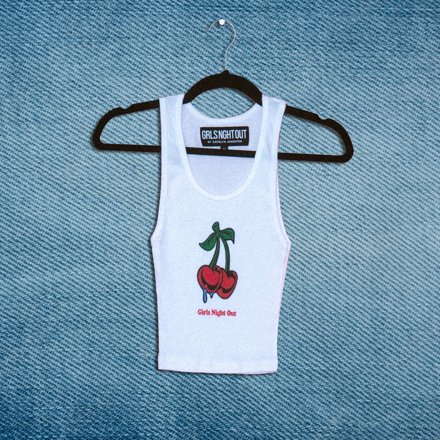 CHERRY TANK (WHITE)