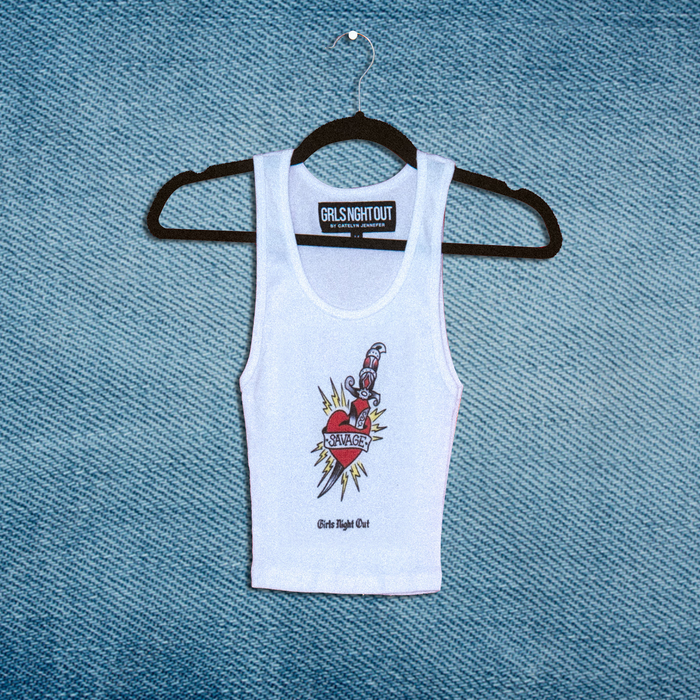 SAVAGE TANK (WHITE)